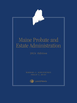 cover image of Maine Probate and Estate Administration
